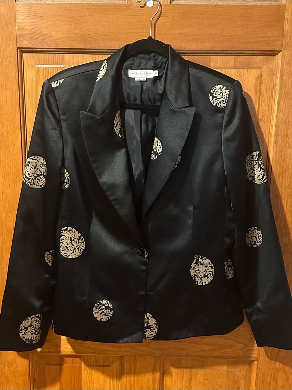 Vintage Satin Blazer